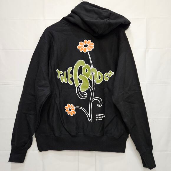 The Good Company Champion Reverse Weave Flower Hoodie 2022 Size Medium - Picture 1 of 10
